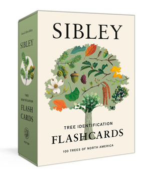 Cards Sibley Tree Identification Flashcards: 100 Trees of North America Book