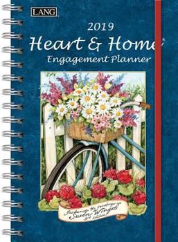 Calendar Heart & Home 2019 6.25 X 9 Engagement Planner - Spiral Book