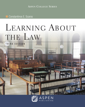 Paperback Learning about the Law Book
