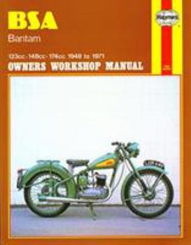 Paperback BSA Bantam Owners Workshop Manual: 123cc 148cc 174cc 1948-1971 Book