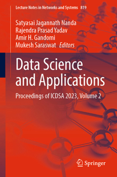Paperback Data Science and Applications: Proceedings of Icdsa 2023, Volume 2 Book