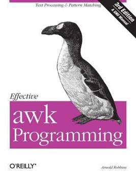 Paperback Effective awk Programming Book