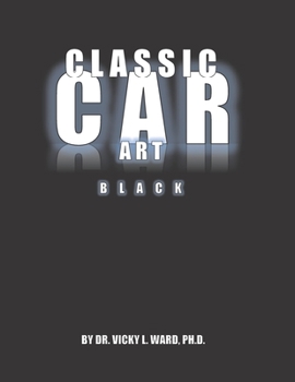 Paperback Classic Car Art - Black Book