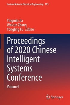 Paperback Proceedings of 2020 Chinese Intelligent Systems Conference: Volume I Book