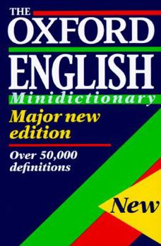 Paperback The Oxford English Minidictionary Book