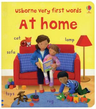 At Home Board Book (Usborne First Words Board Books)