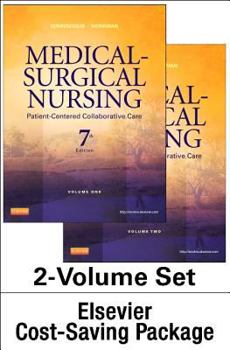 Paperback Medical-Surgical Nursing -- Two-Volume Text and Elsevier Adaptive Quizzing Package Book