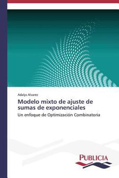 Paperback Modelo mixto de ajuste de sumas de exponenciales [Spanish] Book