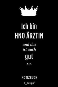 Notizbuch für HNO Ärzte / HNO Arzt / HNO Ärztin: Originelle Geschenk-Idee [120 Seiten liniertes blanko Papier] (German Edition)
