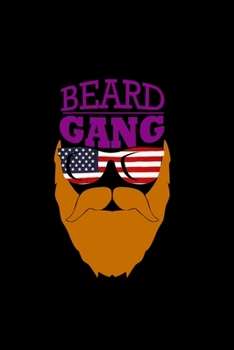 Beard Gang: Food Journal | Track Your Meals | Eat Clean And Fit | Breakfast Lunch Diner Snacks | Time Items Serving Cals Sugar Protein Fiber Carbs Fat | 110  Pages | 6 X 9 In | 15.24 X 22.86 Cm