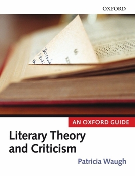 Paperback Literary Theory and Criticism: An Oxford Guide Book