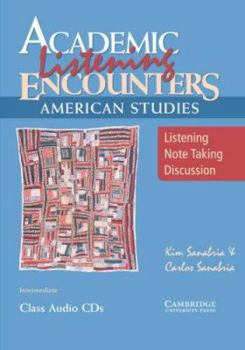 Audio CD Academic Listening Encounters: American Studies Class Audio CDs (3): Listening, Note Taking, and Discussion Book