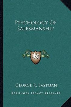 Paperback Psychology of Salesmanship Book