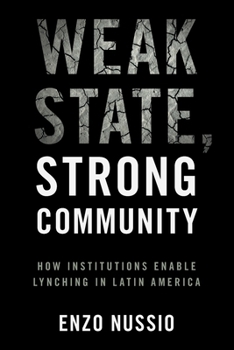 Weak State, Strong Community: How Institutions Enable Lynching in Latin America