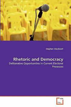 Paperback Rhetoric and Democracy Book