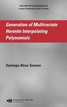 Hardcover Generation of Multivariate Hermite Interpolating Polynomials Book
