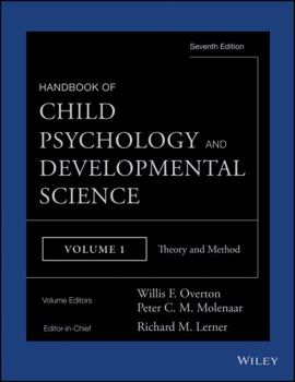 Hardcover Handbook of Child Psychology and Developmental Science, Theory and Method Book