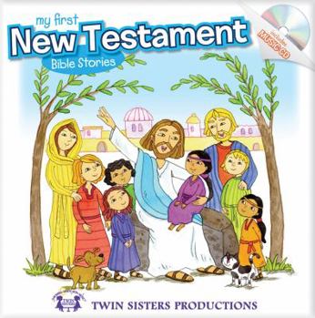 Hardcover My First New Testament Padded Board Book & CD Book