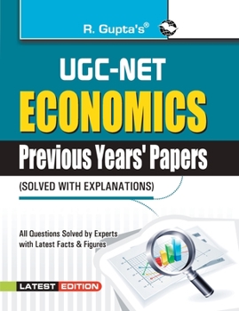 Paperback Ugc-Net: Economics (Paper I, II & III) Previous Years Papers (Solved) Book