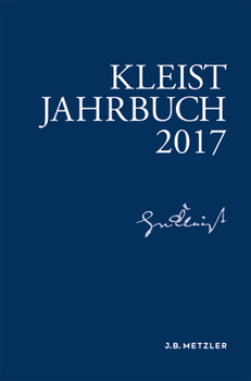 Paperback Kleist-Jahrbuch 2017 [German] Book