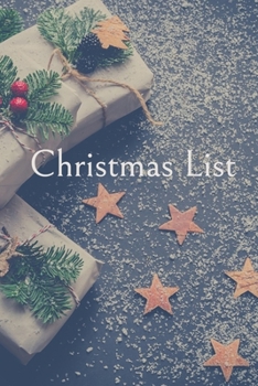 Paperback Christmas List notebook: Holiday season christmas list and planning notebook for saving christmas lists, ideas, notes and reminders Book