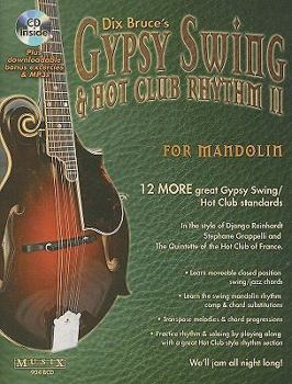 Paperback Gypsy Swing & Hot Club Rhythm II for Mandolin [With CD (Audio)] Book