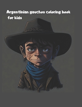 Paperback Argentinian gauchos coloring book for kids [Spanish] Book