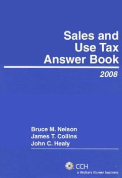 Paperback Sales and Use Tax Answer Book (2008) Book