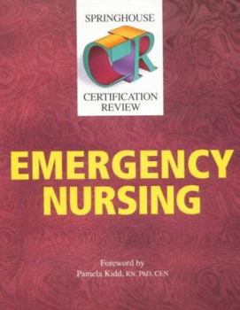 Paperback Springhouse Certification Review: Emergency Nursing Book