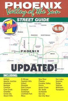 Paperback Phoenix Valley Of the Sun Street Guide Book