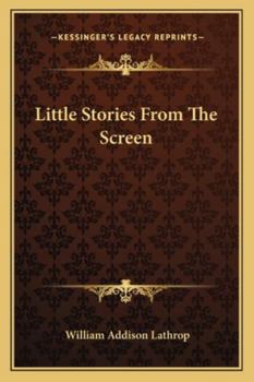 Paperback Little Stories From The Screen Book