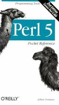 Paperback Perl 5 Pocket Reference Book