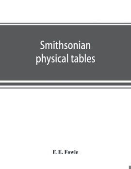 Paperback Smithsonian physical tables Book