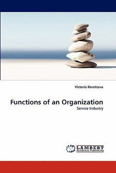 Paperback Functions of an Organization Book