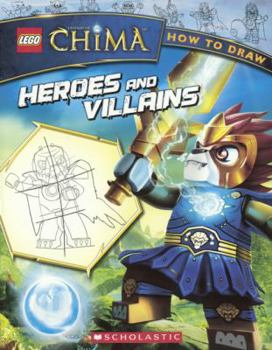 Library Binding How to Draw: Heroes and Villains Book