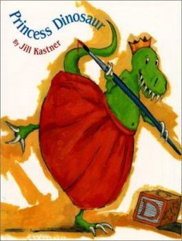 Hardcover Princess Dinosaur Book