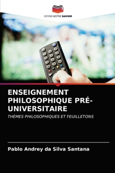 Paperback Enseignement Philosophique Pré-Universitaire [French] Book