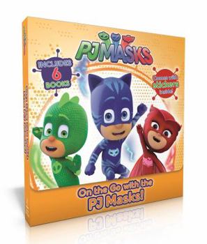 On the Go with the PJ Masks! (Boxed Set): Into the Night to Save the Day!; Owlette Gets a Pet; PJ Masks Make Friends!; Super Team; PJ Masks and the Dinosaur!; Super Moon Adventure (With More Than 20 S