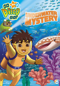 DVD Go Diego Go: Underwater Mystery Book