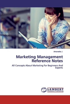 Paperback Marketing Management Reference Notes Book