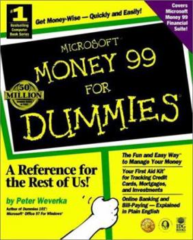 Paperback Microsoft Money 99 for Dummies Book