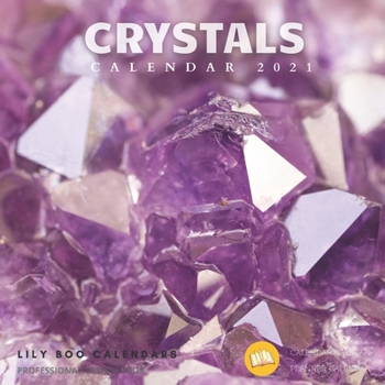 Paperback Crystals Calendar 2021: 12 month calendar 2020 - 2021 Book