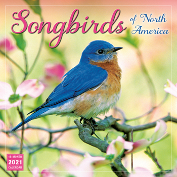 Calendar 2021 Songbirds of North America 16-Month Wall Calendar Book
