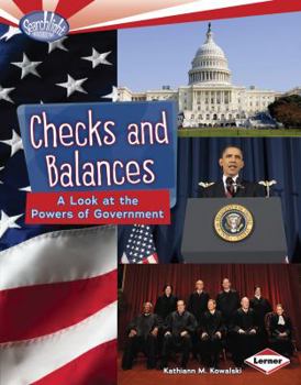 Library Binding Checks and Balances: A Look at the Powers of Government Book