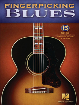 Paperback Fingerpicking Blues Book