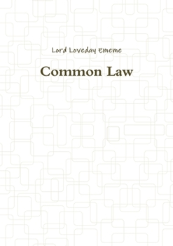 Paperback Common Law Book