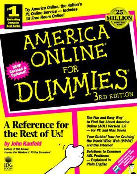 Paperback America Online for Dummies, with Disk Book