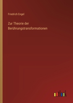 Paperback Zur Theorie der Berührungstransformationen [German] Book