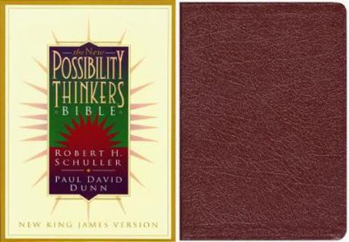 Leather Bound New King James Version New Possibility Thinkers Bible Burgundy Bonded Leather Book