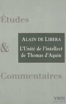 Paperback L'Unite de L'Intellect [French] Book